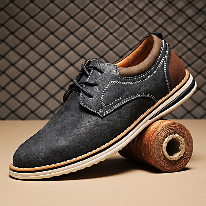 Cavallo Leather Shoes - Redwood Main