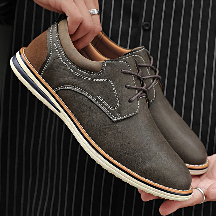 Cavallo Leather Shoes - Redwood Main