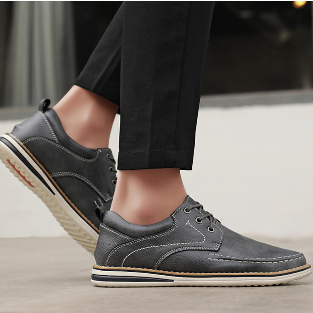 Halston Leather Shoes - Redwood Main