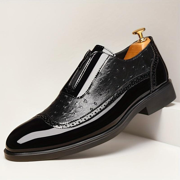 Moranti Leather Loafers
