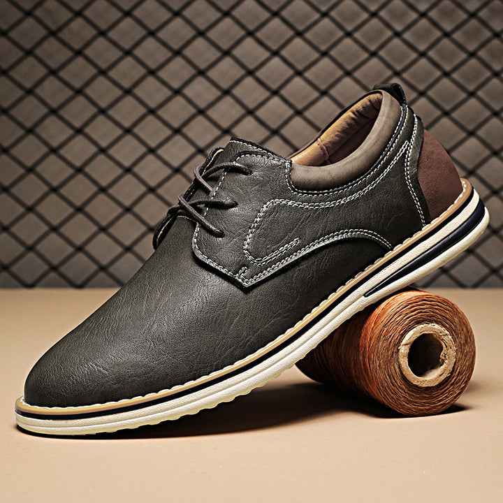 Cavallo Leather Shoes - Redwood Main