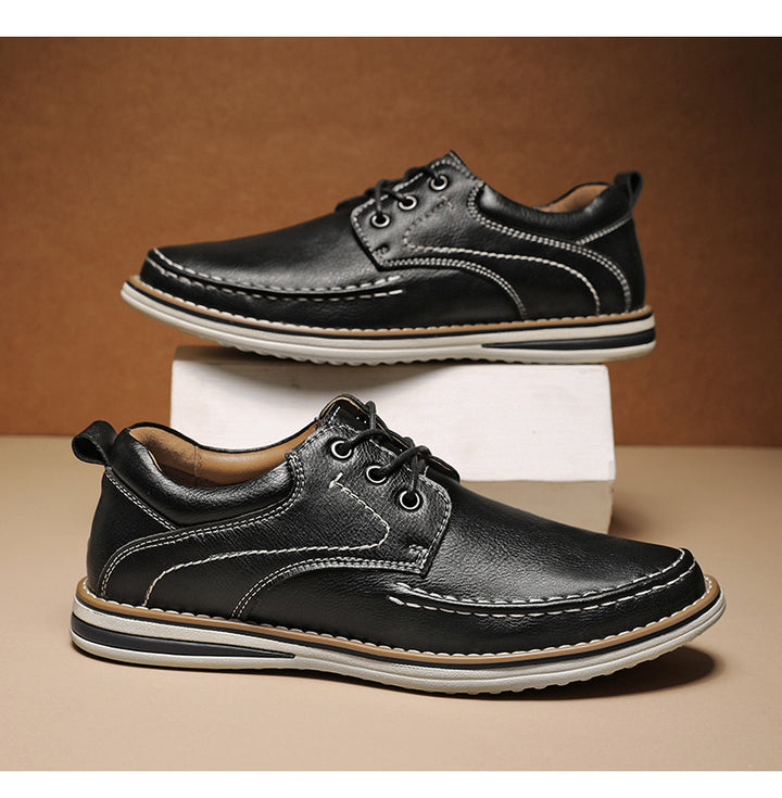 Halston Leather Shoes - Redwood Main