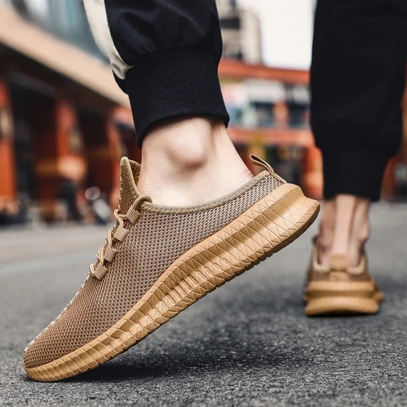 Nuvor Slip-On Sneakers - Redwood Main