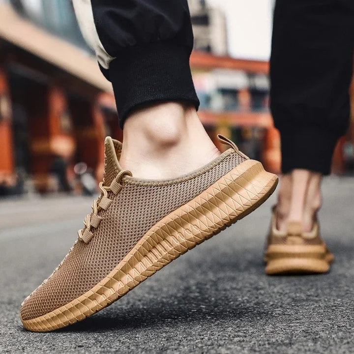 Nuvor Slip-On Sneakers - Redwood Main