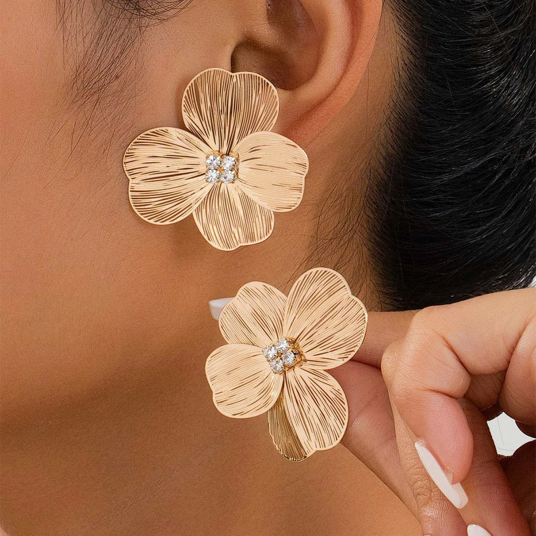 Ethereal Flower Earrings - Redwood Main