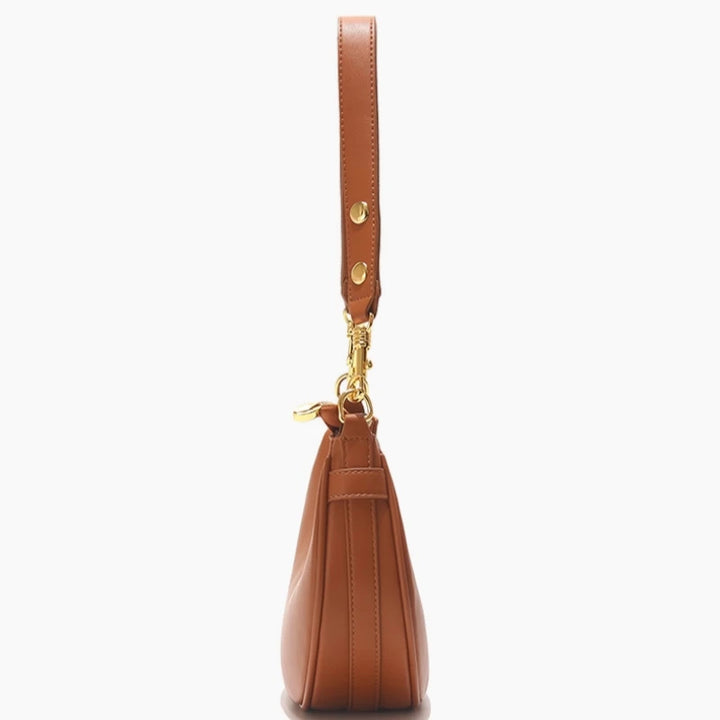 Céleste Leather Bag - Redwood Main