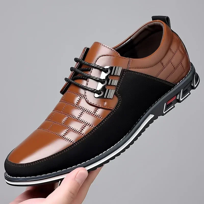 Vista Leather Shoes - Redwood Main