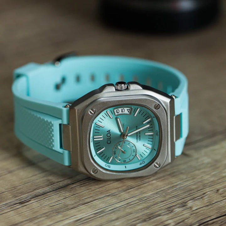 Bluecore Chrono Quartz Watch - Redwood Main