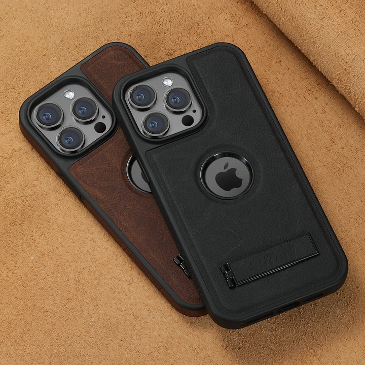 Magpro Leather iPhone Case - Redwood Main
