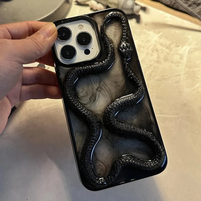 Gloomy Snake Phone Case - Redwood Main