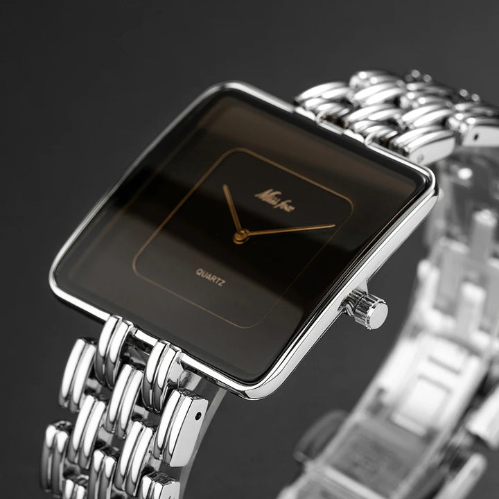 Alvero Square Watch - Redwood Main