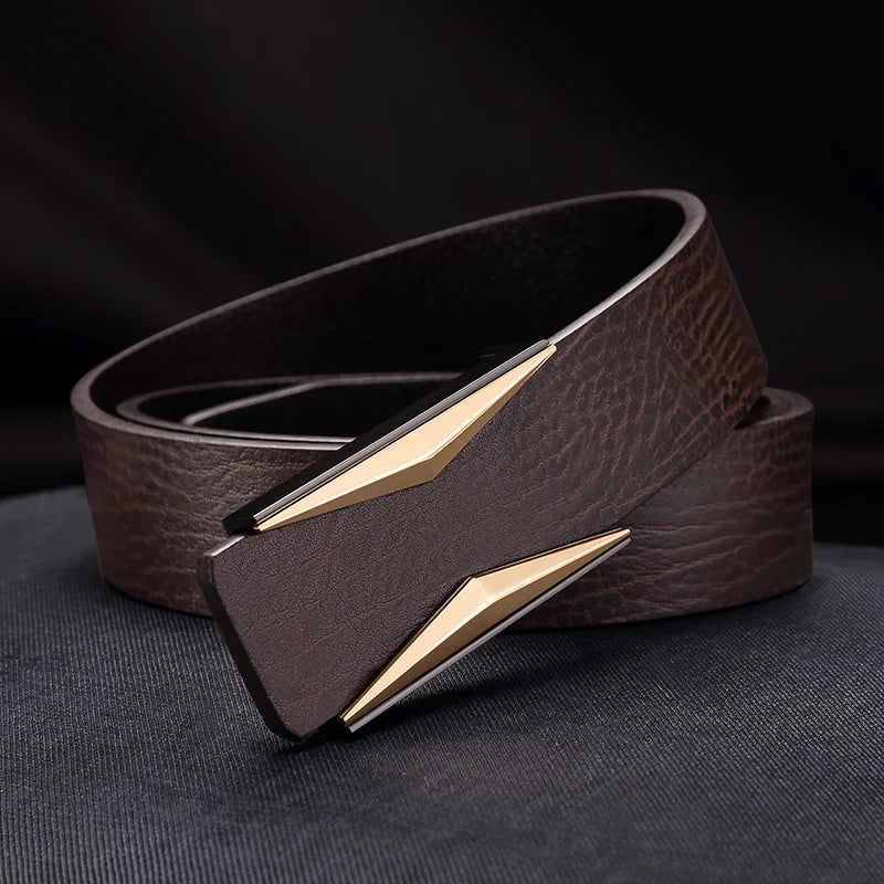 Vanguard Leather Belt - Redwood Main