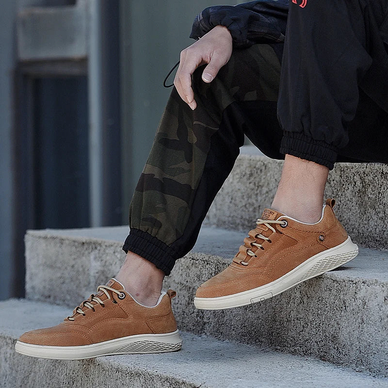 Allure Suede Sneakers - Redwood Main