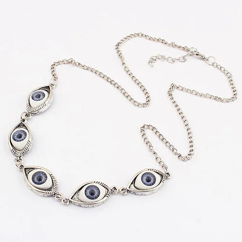 Punk Eye Necklace - Redwood Main