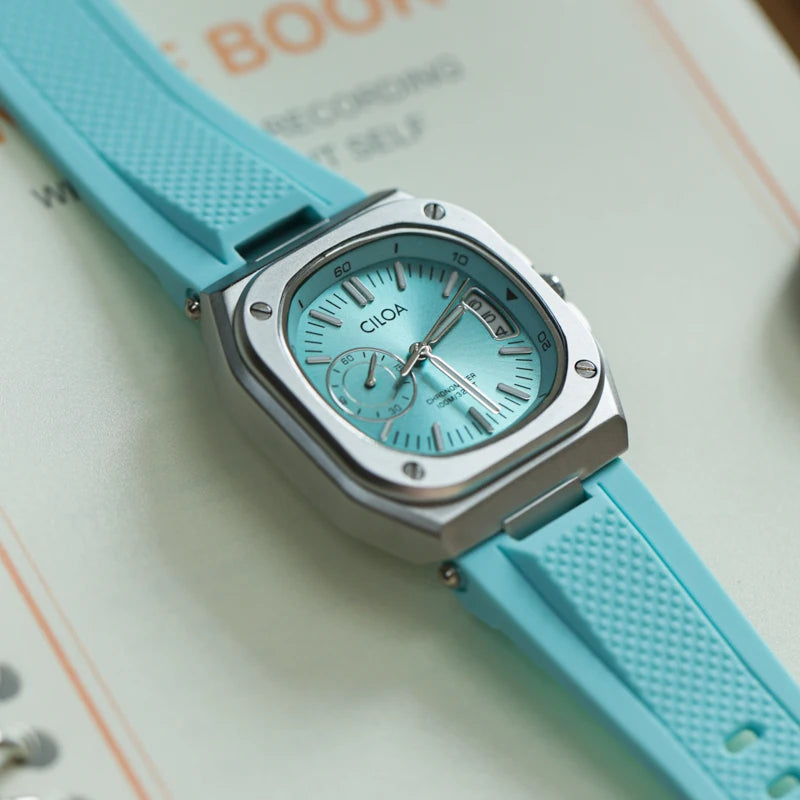 Bluecore Chrono Quartz Watch - Redwood Main