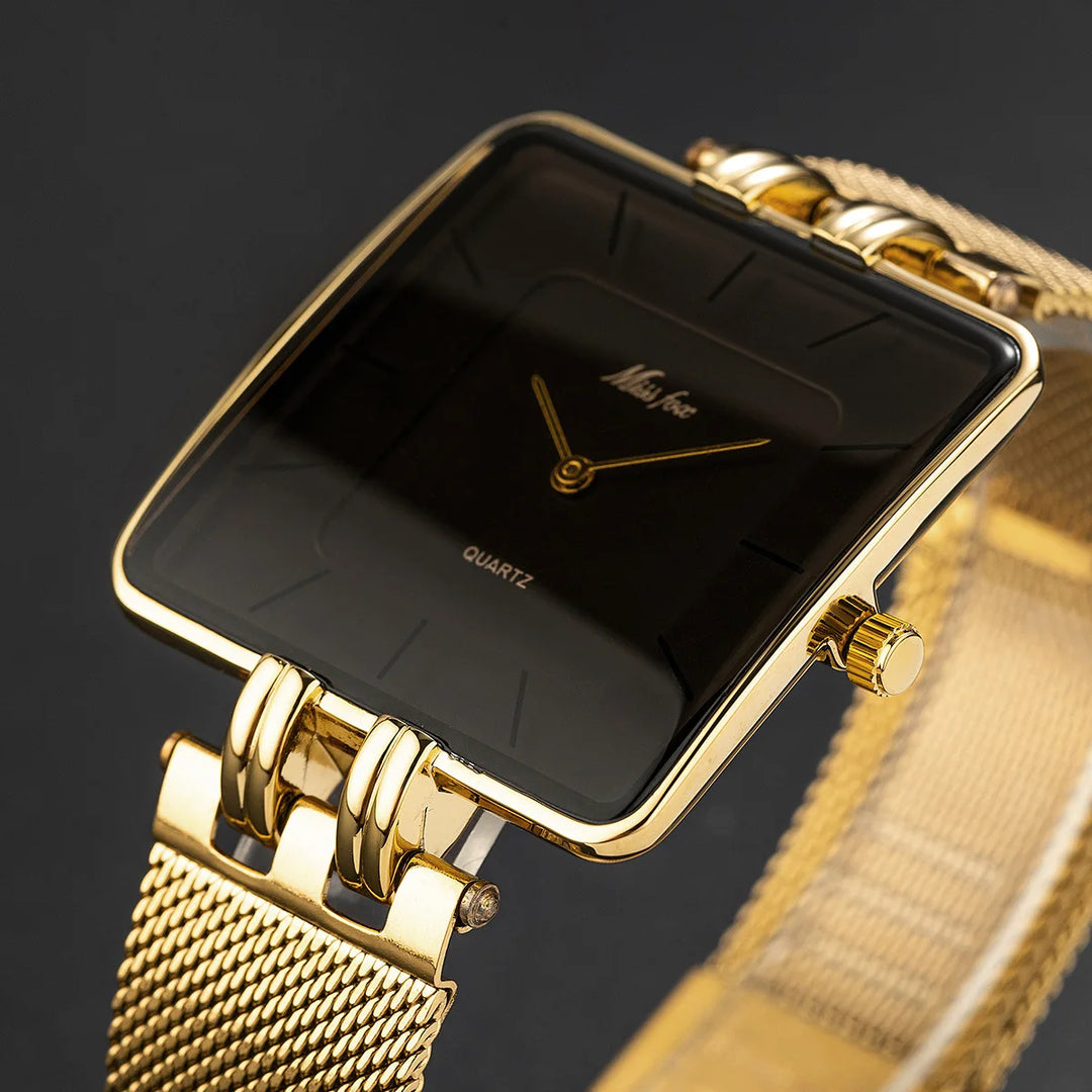 Astor Square Watch - Redwood Main