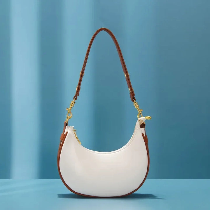 Céleste Leather Bag - Redwood Main