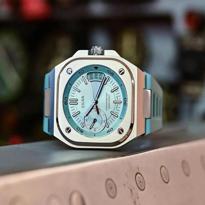 Bluecore Chrono Quartz Watch - Redwood Main