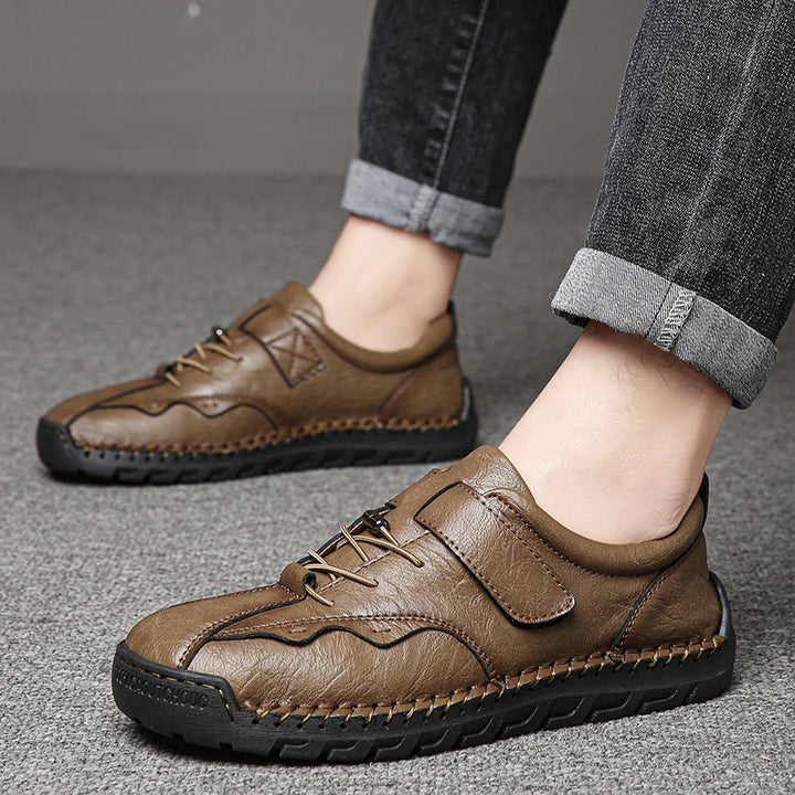 Surestep Leather Shoes - Redwood Main