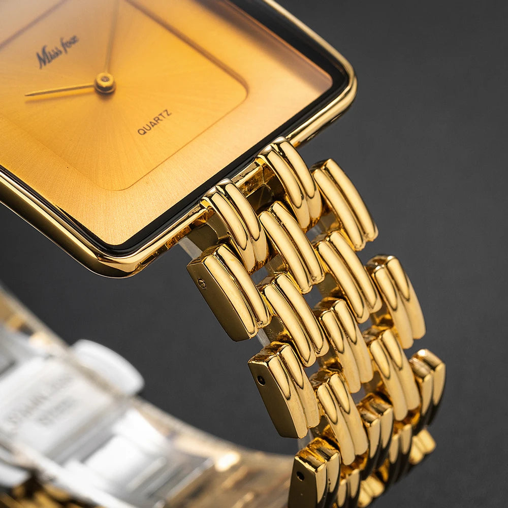 Alvero Square Watch - Redwood Main