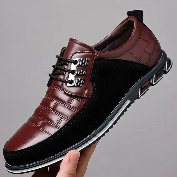 Vista Leather Shoes - Redwood Main