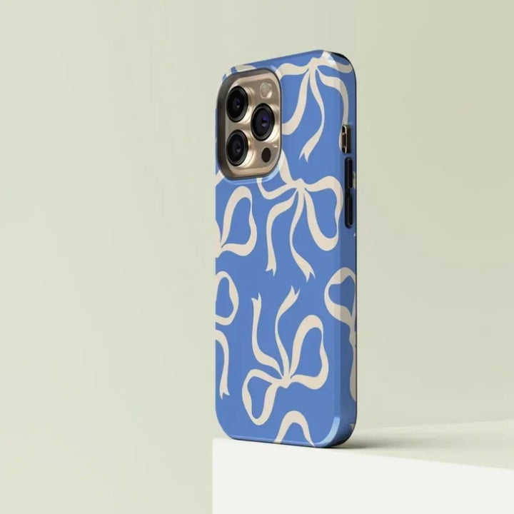 Bow Charm Phone Case - Redwood Main