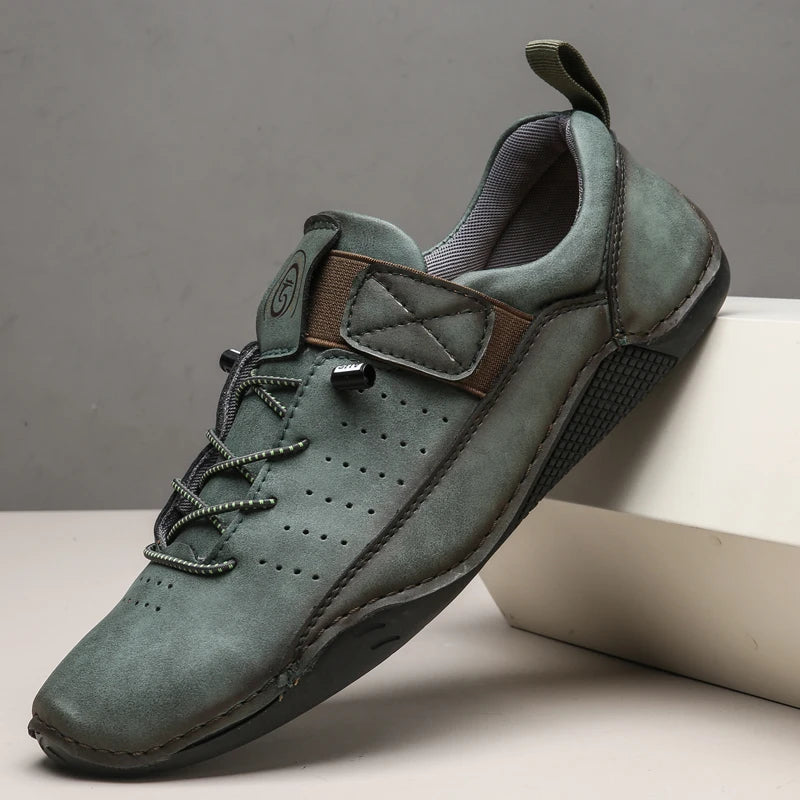 Mason Suede Shoes - Redwood Main