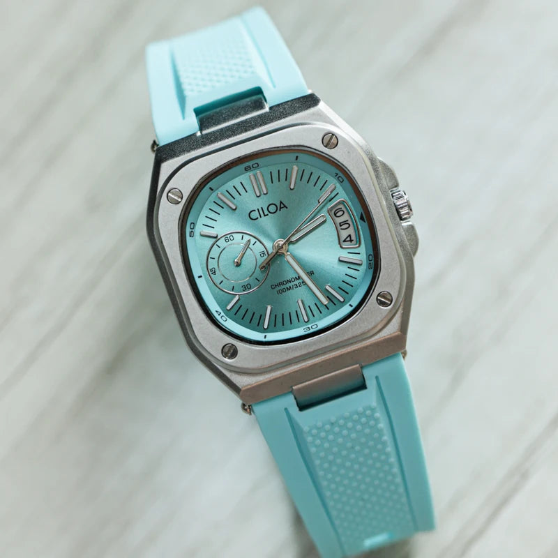 Bluecore Chrono Quartz Watch - Redwood Main