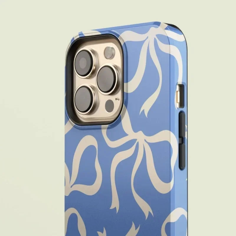 Bow Charm Phone Case - Redwood Main