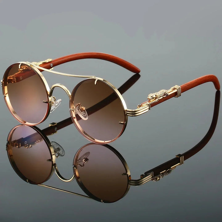 Jungle Whisper Sunglasses - Redwood Main