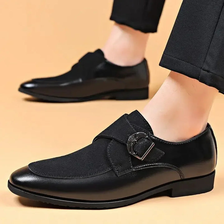 Edward Classic Monk Shoes - Redwood Main