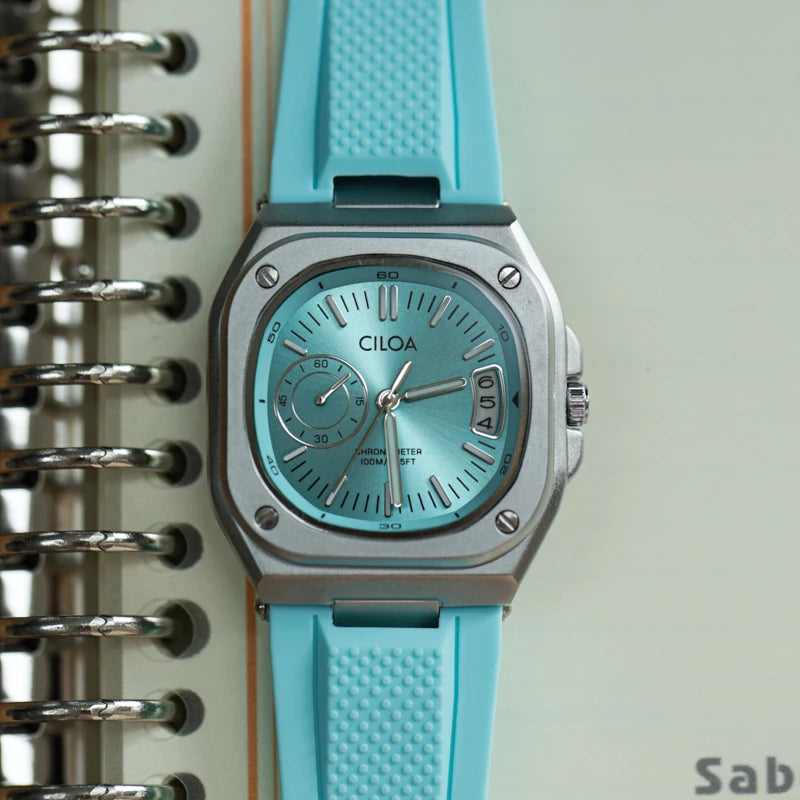 Bluecore Chrono Quartz Watch - Redwood Main