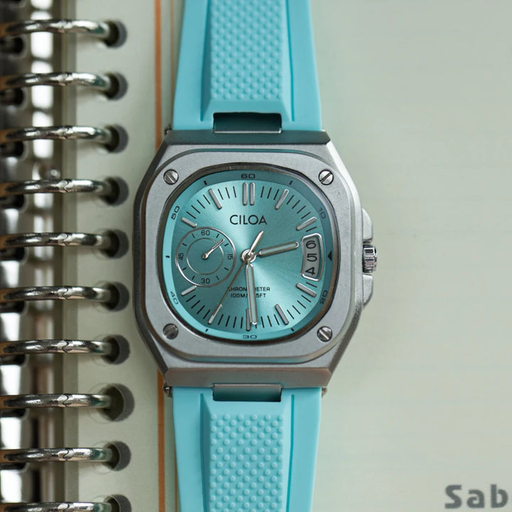 Bluecore Chrono Quartz Watch - Redwood Main