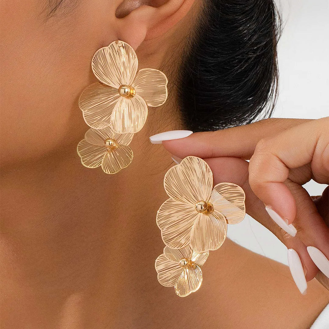 Ethereal Flower Earrings - Redwood Main