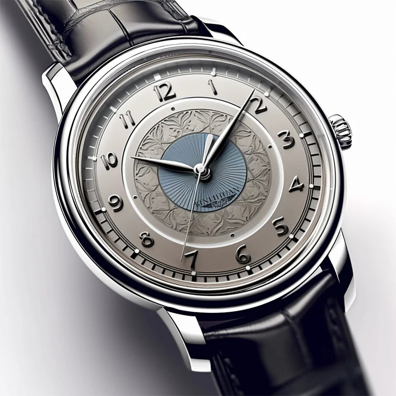 Lancaster Leather Watch - Redwood Main