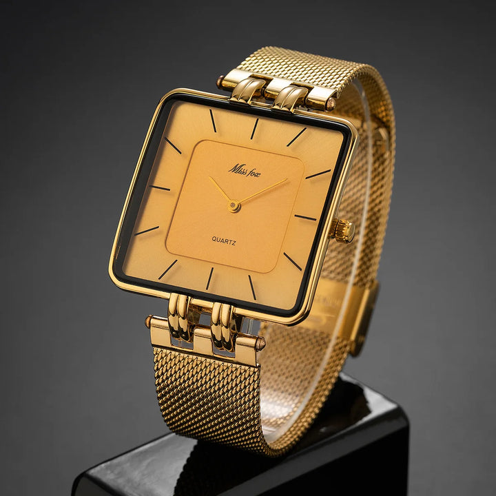 Astor Square Watch - Redwood Main