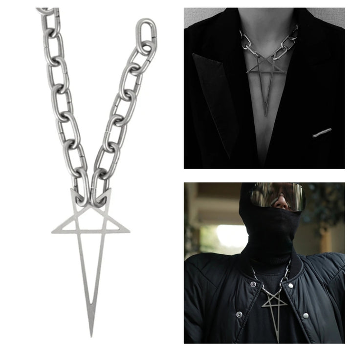 Omen Gothic Necklace - Redwood Main