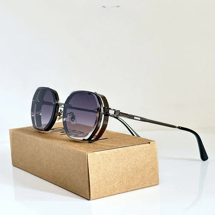 Duo Frames Sunglasses - Redwood Main