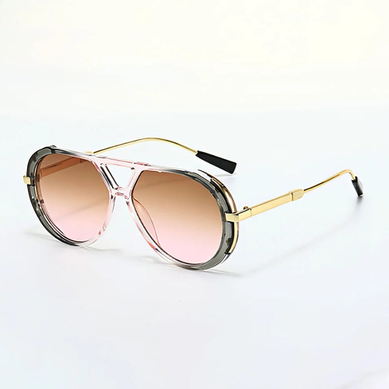 Tigra Gold Sunglasses - Redwood Main