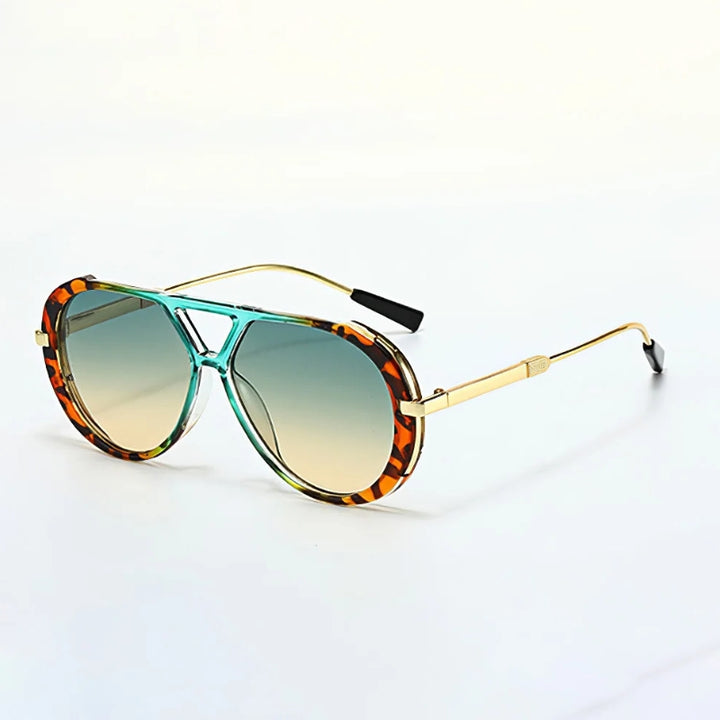 Tigra Gold Sunglasses - Redwood Main