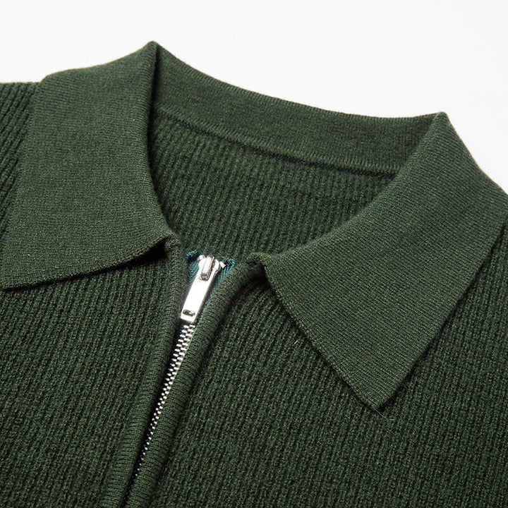 Marcus Quarter Zip Sweater