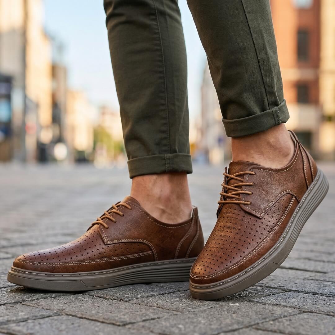 Asher Leather Sneakers