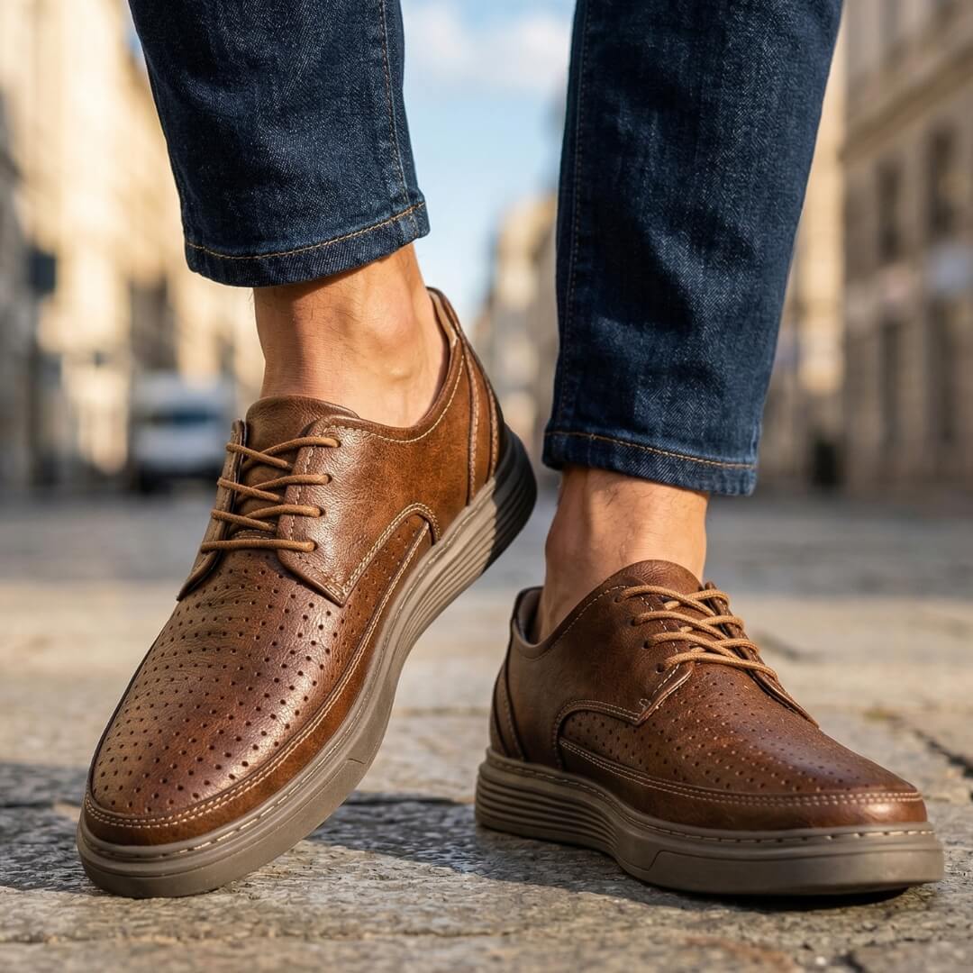 Asher Leather Sneakers