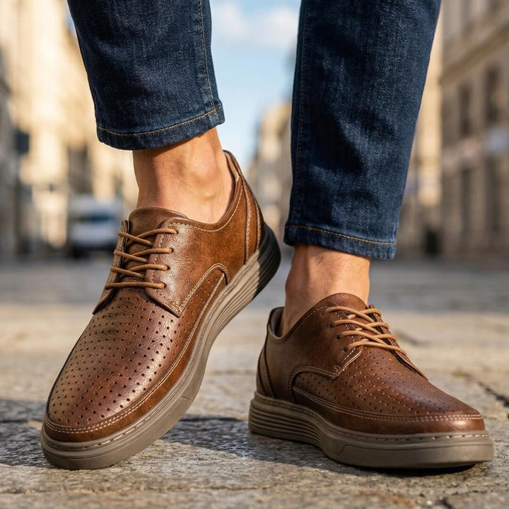 Asher Leather Sneakers