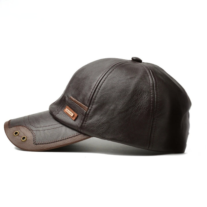 Langer Leather Cap