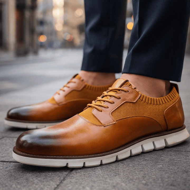 Toren Leather Sneakers