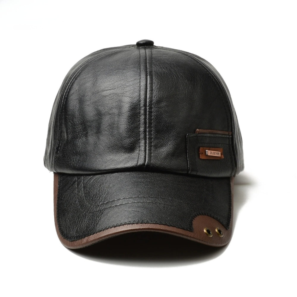 Langer Leather Cap