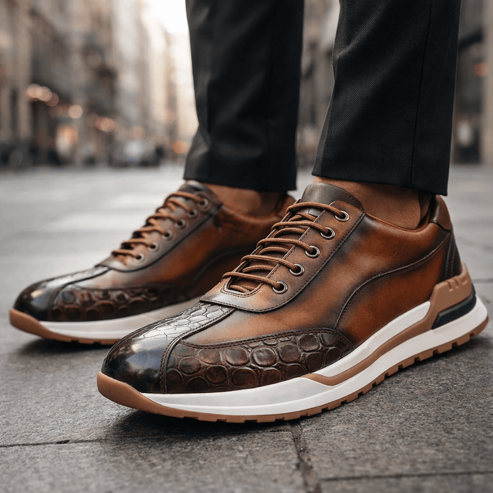 Echelon Leather Sneakers