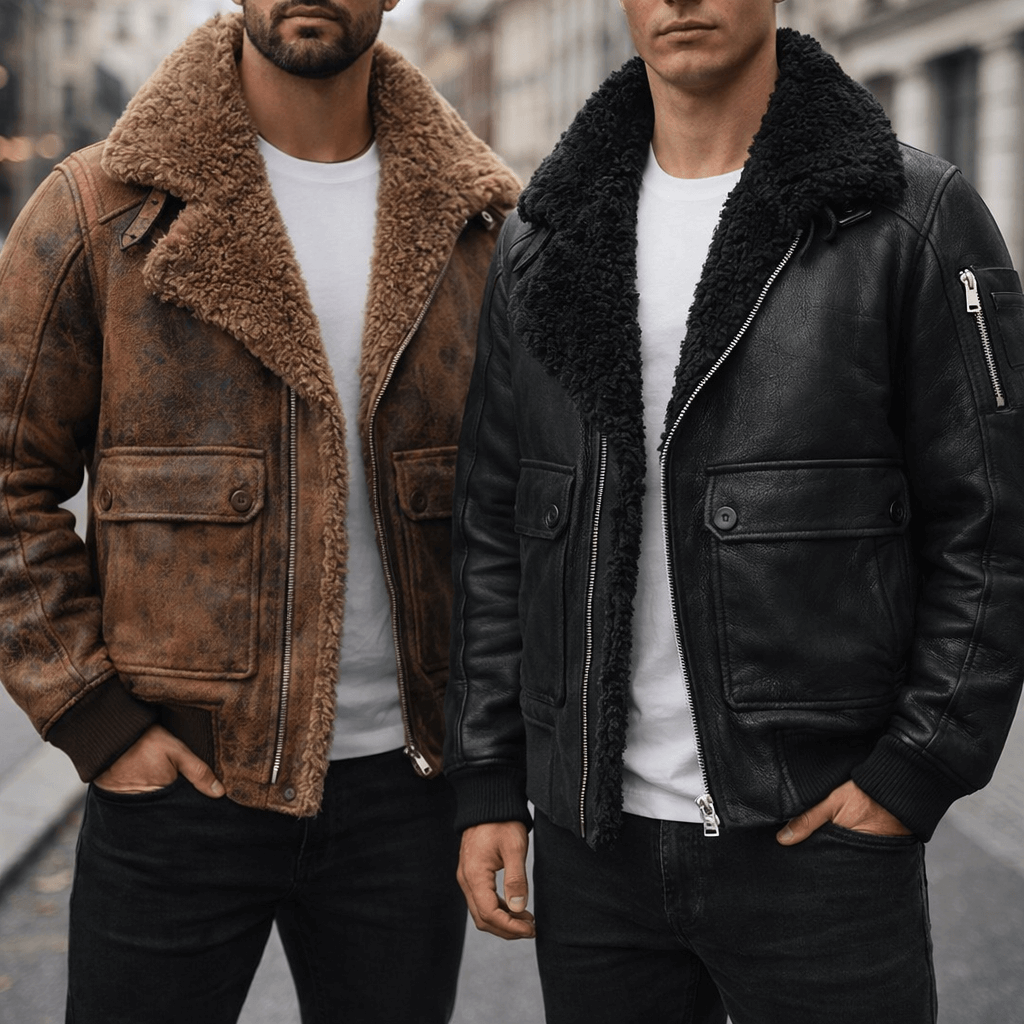Belluno Shearling Leather Jacket