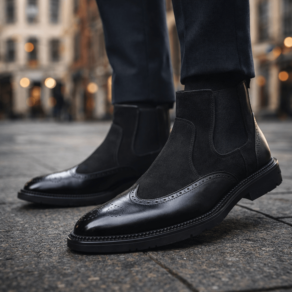 Ravello Suede Leather Boots